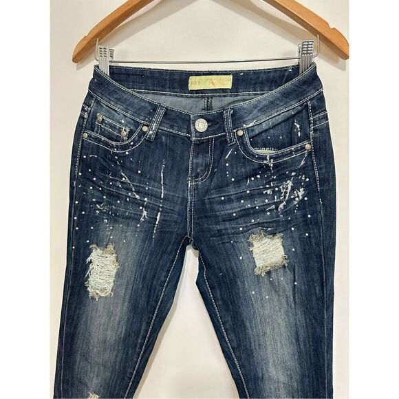 Blue jeans skinny denim - Picture 2 of 5